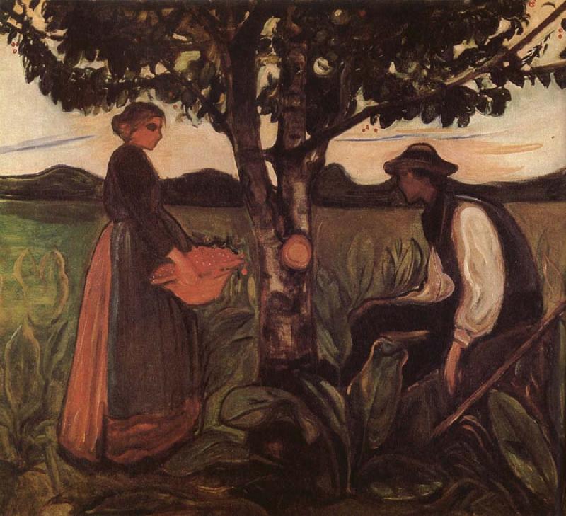 Edvard Munch Cornucopia oil painting image
